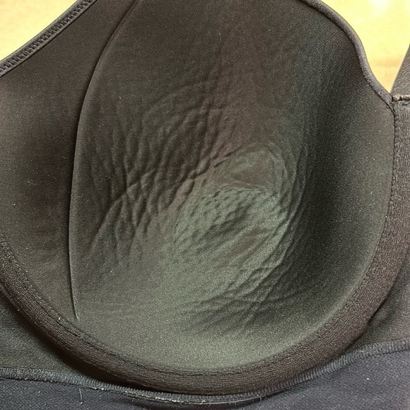 Bali Bra Underwire Wide Support Band Smoothing Cool Comfort Black 3456 40DDD - Picture 3 of 4